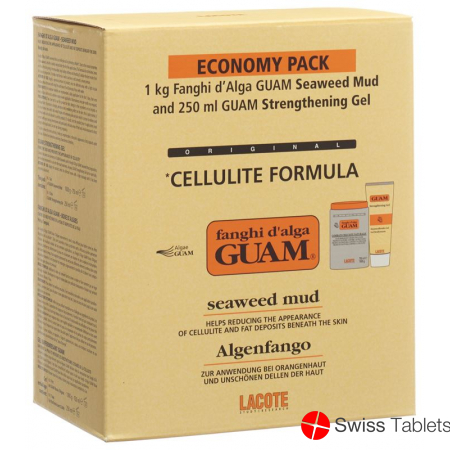 Guam algae mud classic cure pack 1kg + gel buy online