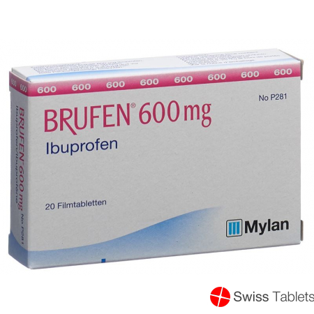 Brufen 600mg 20 Filmtabletten buy online