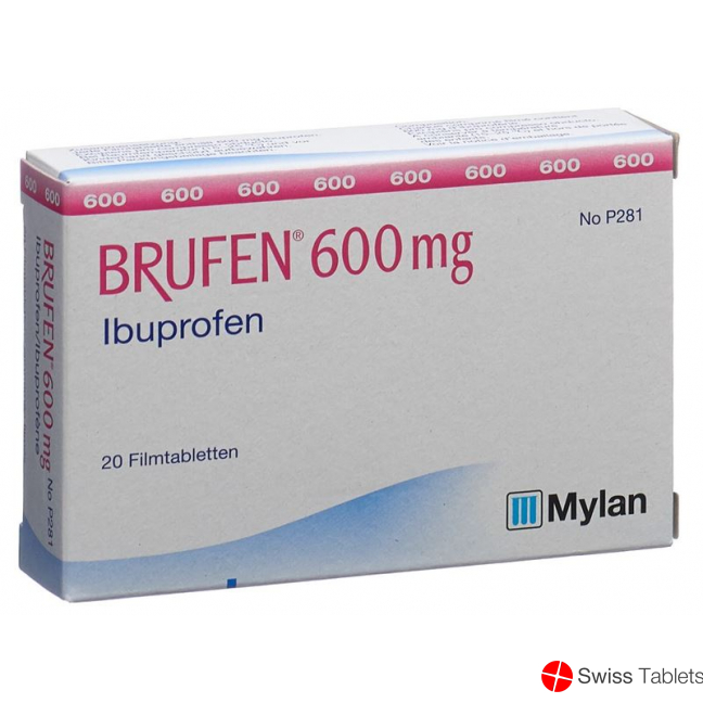 Brufen 600mg 20 Filmtabletten buy online