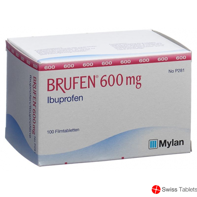 Brufen 600mg 100 Filmtabletten buy online