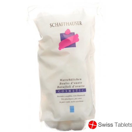 Schaffhauser Wattebaellchen Cosmet Weiss 60g buy online