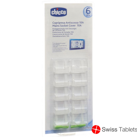 Chicco Steckdosenschutz 6m+ 10 Stück buy online