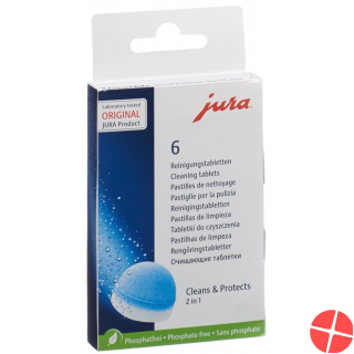 Jura Reinigungstabletten für Kaffeevollautomaten 6 Stück