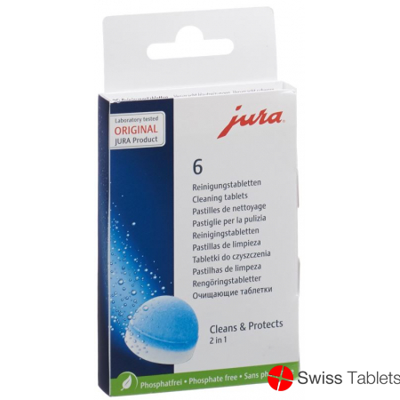 Jura Reinigungstabletten für Kaffeevollautomaten 6 Stück buy online