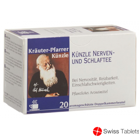 Künzle Nerven Schlaf Tee Beutel 20 Stück buy online