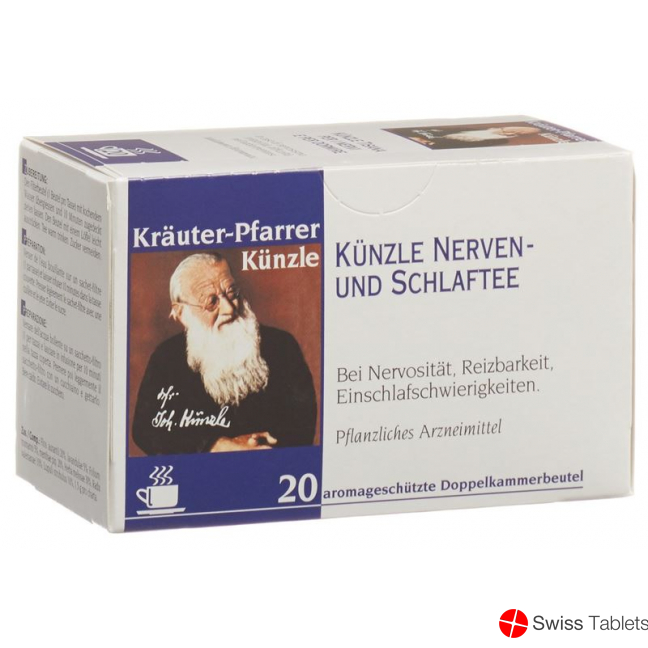 Künzle Nerven Schlaf Tee Beutel 20 Stück buy online