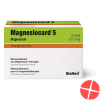 Magnesiocard 5 Granulat 5 Mmol Orange 20 Beutel 5g