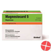 Magnesiocard 5 Granulat 5 Mmol Orange 50 Beutel 5g