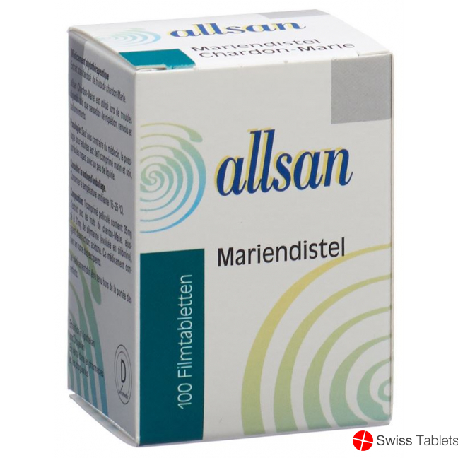 Allsan Mariendistel 100 Tabletten buy online
