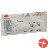 3M Red Dot Ruhe Ekg Elekt 10x 10 Stück 2330