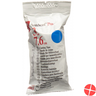 3M Scotchcast Plus 7.6cmx3.6m Blau