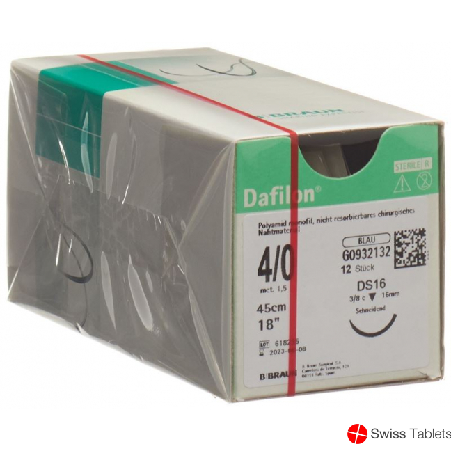 Dafilon 45cm Blau Dose 16 4-0 12 Stück buy online