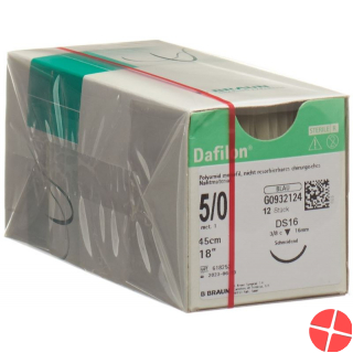 Dafilon 45cm Blau Dose 16 5-0 12 Stück