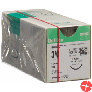 Dafilon 45cm Blau Dose 19 3-0 12 Stück