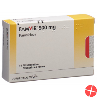 Famvir Tabletten 500mg 14 Stück