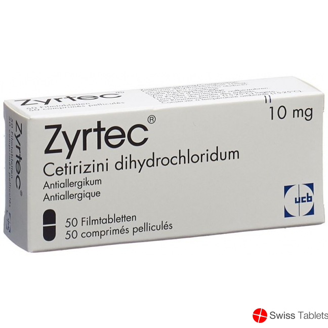 Zyrtec 10mg 50 Filmtabletten buy online