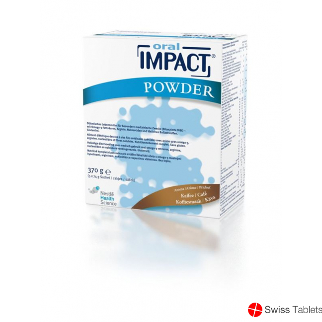 Impact Oral Immunonutrition Pulver Kaffee 5 Beutel 74g buy online
