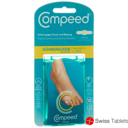 Compeed Hühneraugenpflaster Medium 10 Stück buy online