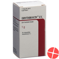 Erythrocin IV Dry sub 1000 mg amp