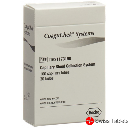 Coaguchek Plastik Kapillaren 50 Mcl 100 Stück buy online
