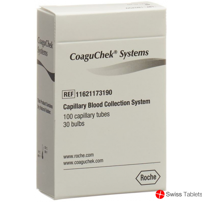 Coaguchek Plastik Kapillaren 50 Mcl 100 Stück buy online