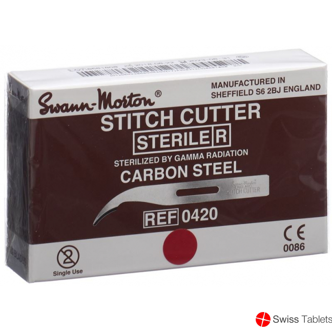 Swann Morton Fadenschneider Steril 100 Stück buy online