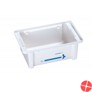 S&M Instrumentenwannen 3L Set Deckel Transparent
