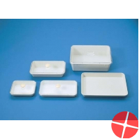 Semadeni plastic tray 19x15x4cm melamine white
