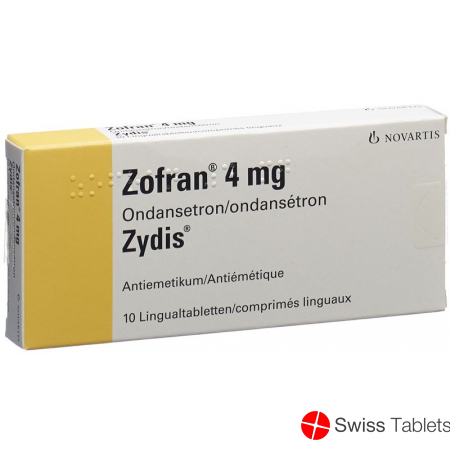 Zofran Zydis Lingual Tabletten 4mg 10 Stück buy online