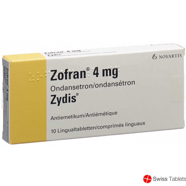 Zofran Zydis Lingual Tabletten 4mg 10 Stück buy online