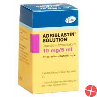 Adriblastin Solution 10mg/5ml Cytosafe 5ml
