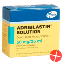 Adriblastin Solution 50mg/25ml 2 Cytosafe 25ml