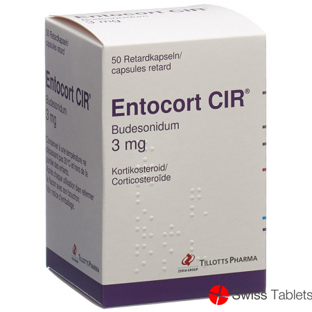 Entocort CIR Retard Kapseln 3mg 50 Stück buy online