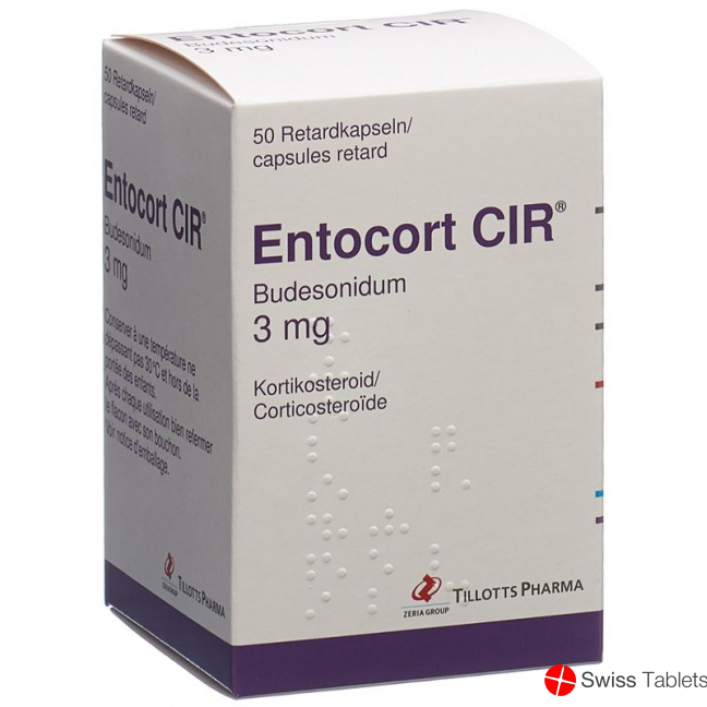Entocort CIR Retard Kapseln 3mg 50 Stück buy online