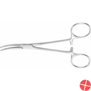 Aesculap artery clamp Crile 140mm curved