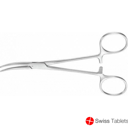 Aesculap artery clamp Crile 140mm curved buy online