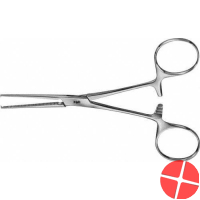 Aesculap artery clamp Kocher 140mm straight