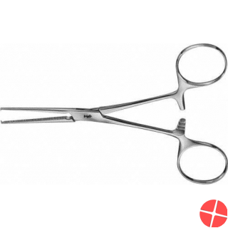Aesculap artery clamp Kocher 140mm straight