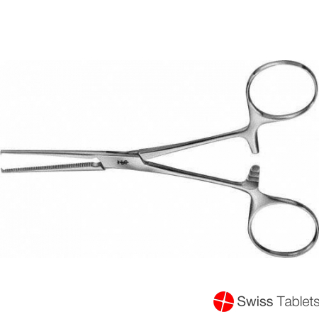 Aesculap artery clamp Kocher 140mm straight buy online