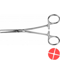 Aesculap artery clamp Kocher 160mm straight