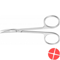 Aesculap Iris thread scissors 110mm curved
