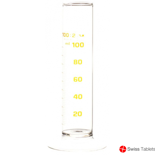 Assistant measuring cylinder 100ml Low form buy online