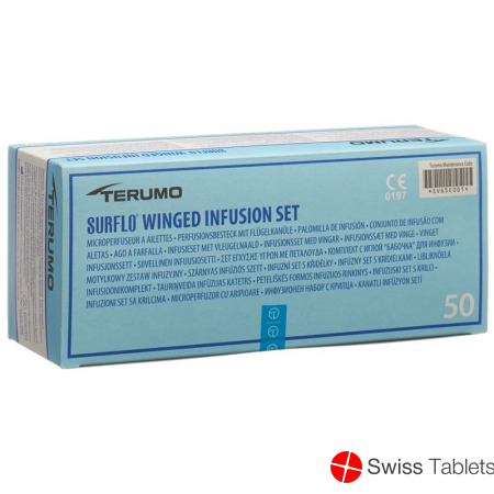 Terumo Surflo Perfusionsbesteck mit Flügelkanüle 21g 0.8x19mm Grün 50 Stück buy online