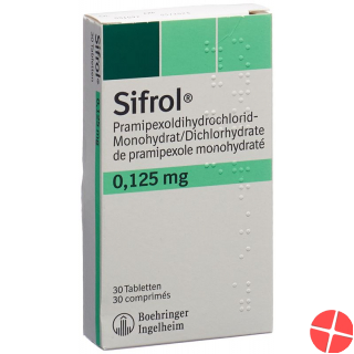 Sifrol Tabletten 0.125mg 30 Stück