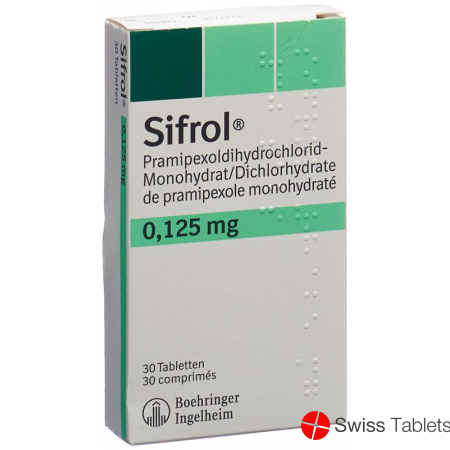 Sifrol Tabletten 0.125mg 30 Stück buy online