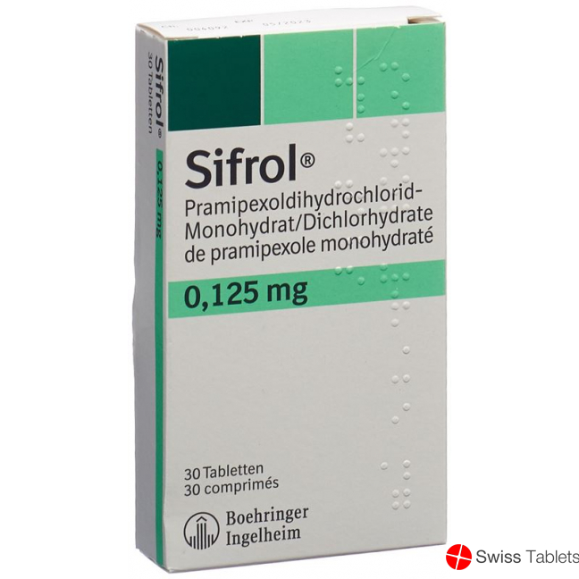 Sifrol Tabletten 0.125mg 30 Stück buy online