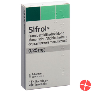 Sifrol Tabletten 0.25mg 30 Stück