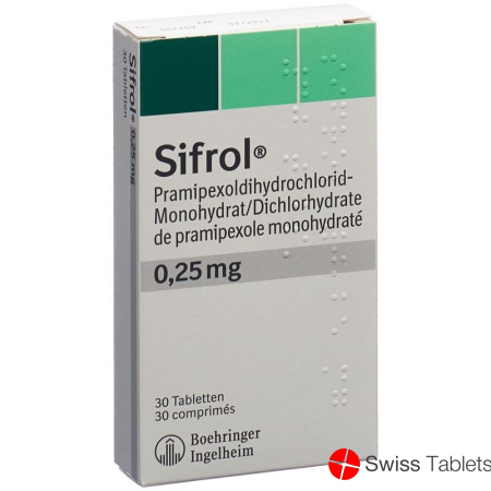 Sifrol Tabletten 0.25mg 30 Stück buy online