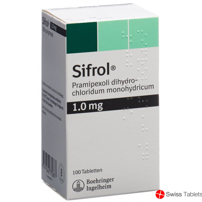 Sifrol Tabletten 1mg 100 Stück buy online