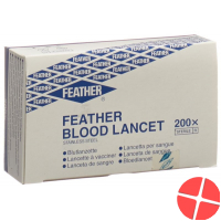 Feather Blutlanzetten Steril 200 Stück Feather Blutlanzetten Steril 200 Stück